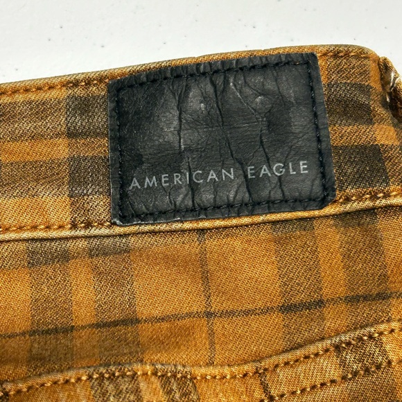 American Eagle Women Brown Ne(X)T Level Super High-Waisted Jegging US 10 regular - Picture 12 of 16